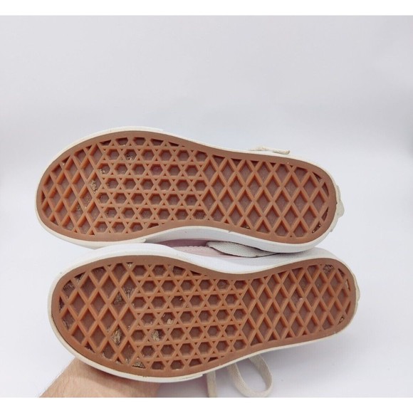 Girls Vans 500714 Old Skool Pale Pink Low Top Skate Sneakers Shoes Size 11.5 Kid - Picture 5 of 12